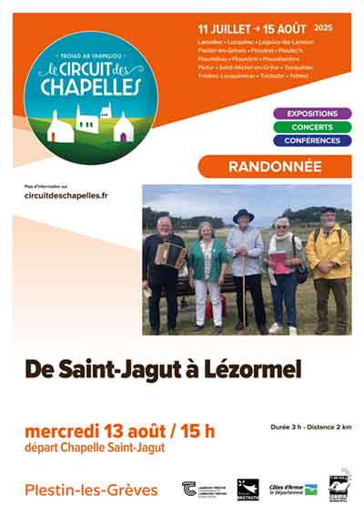 Affiche de Balade - De Saint Jagut à Lézormel