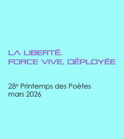 Affiche de Concours de poésie sur le thème "La liberté. Force vive, déployée"