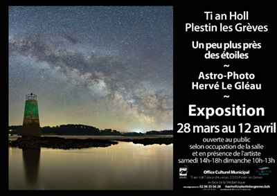 Affiche de Exposition "Un peu plus près des étoiles"