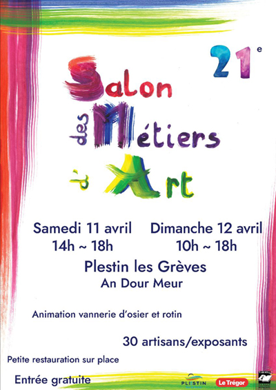 Affiche de Salon des Métiers d'Art