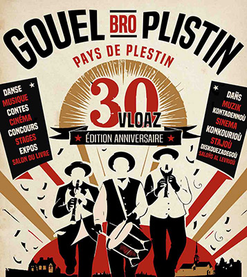 Affiche de Concours de micro-nouvelles ~ Gouel bro Plistin